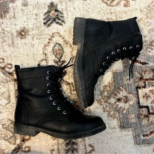 Black Combat Boots